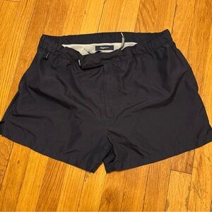 Zenga Sport Men’s Fold Away Swim Shorts Sz Large Dark Navy Blue MSRP $320